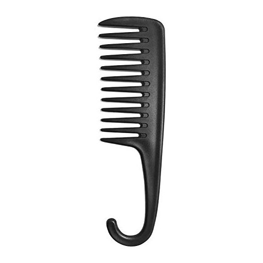 Wapodeai Wide Tooth Comb Shower Comb With Hook, Good for Curly Hair Wet Dry