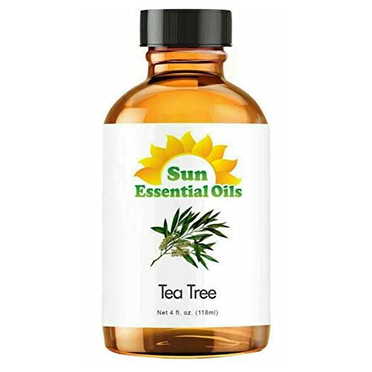 Sun Essential Oils 4oz - Tea Tree Essential Oil - 4 Fluid Ounces