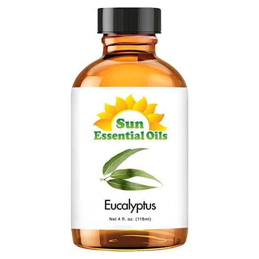 Sun Essential Oils 4oz - Eucalyptus Essential Oil - 4 Fluid Ounces