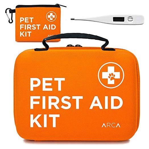 ARCA PET Cat & Dog First Aid Kit Home Office Travel Car Emergency Kit Pet Travel Kit