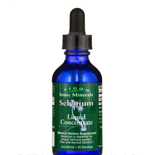 Eidon Ionic Minerals Liquid Selenium - 2 oz (60 ml) Concentrate (Glass Bottle)