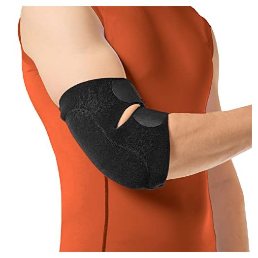 BraceAbility Bursitis Elbow Pad Brace, Compression Arm Sleeve Wrap