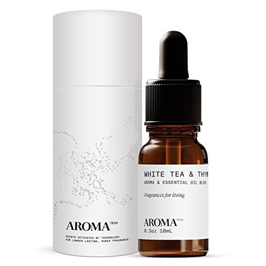 AromaTech White Tea and Thyme for Aroma Oil Scent Diffusers, 10 Milliliter