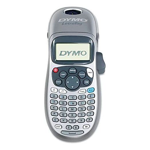 DYMO 21455 Letratag 100H Label Maker, 2 Lines, 3 1/10W X 2 3/5D X 8 3/10H