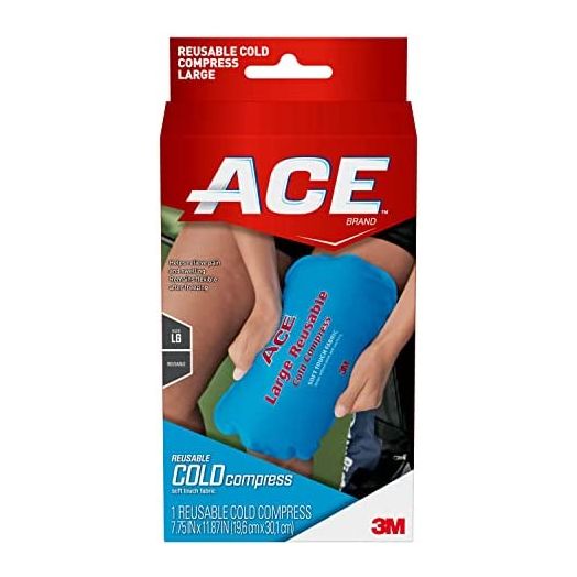 ACE Brand Reusable Cold Compress, Large, Blue, 1/Pack