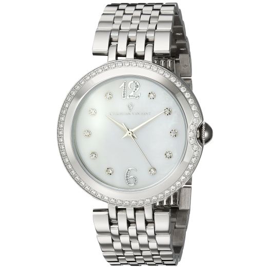 Women's CV1610 Jasmine Analog Display Quartz Black Watch