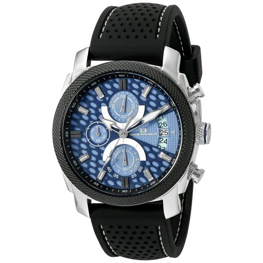 Oceanaut Men's OC2320 Kryptonite Analog Display Quartz Black Watch