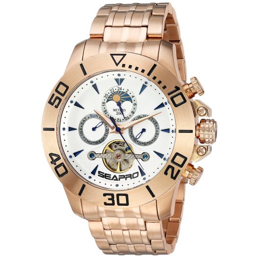 Men's SP5135 Montecillo Analog Display Automatic Self Wind Rose Gold Watch