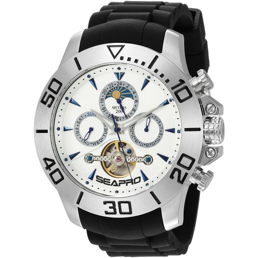 Men's SP5121 Montecillo Analog Display Automatic Self Wind Black Watch