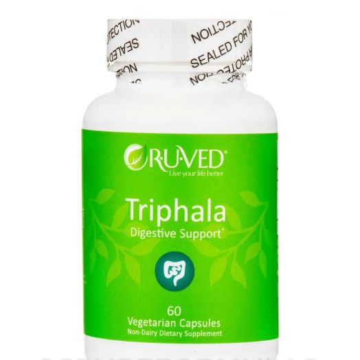 Ruved Triphala - 60 Vegetarian Capsules