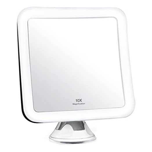 Fancii 10X Magnifying Lighted Makeup Mirror, Daylight LED, 6.5" Wide