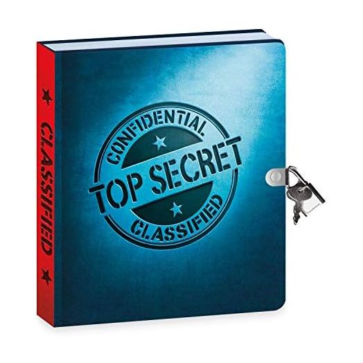 Peaceable Kingdom Top Secret Diary with Invisible Ink Pen