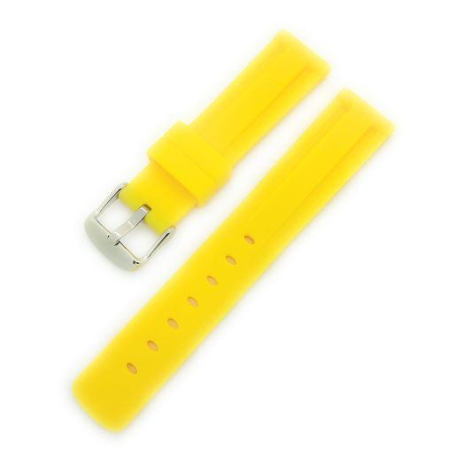 20mm Rubber Silicone Watch Band