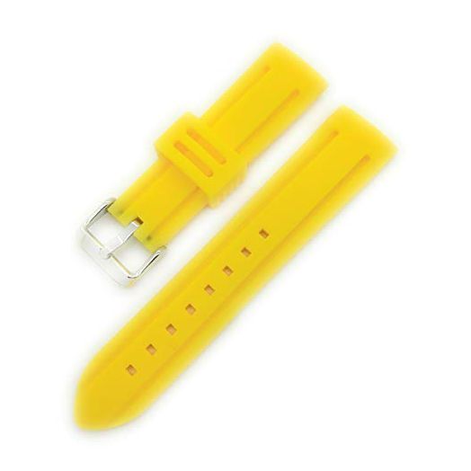22mm Soft Rubber Silicone Watch Band