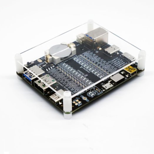 Treedix USB Cable Tester Board USB Cable Checker Data Wire with Acrylic Case Charging Test Data Line Type-C Micro Type A Type B