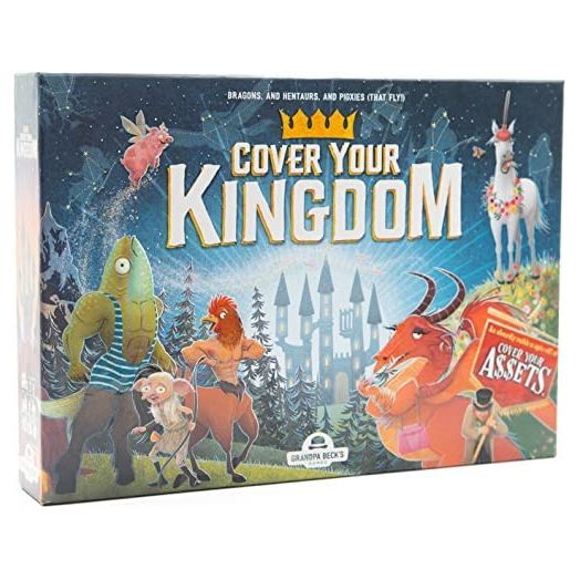 Grandpa Beck's Games Cover Your Kingdom, Party Game for 2-8 Players