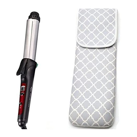 ALLENLIFE Heat Resistant Curling Iron Holder Travel Storage Case Bag