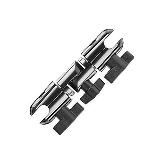4.5" Aluminum Arm with Dual 20mm Ball & Socket Joints. Expandable Elbow Joint. Thumbscrew for Quick Adjustment. Tackform Enduro Series
