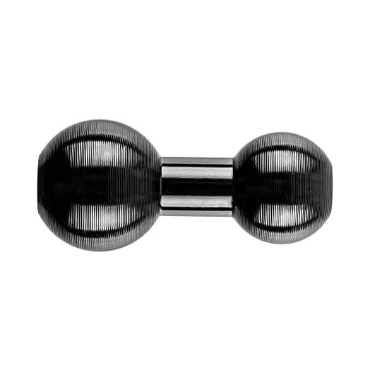 20mm Aluminum Ball to 17mm Ball Adapter | by TACKFORM | Compatible with Garmin and Other GPS Devices with 17mm Balls