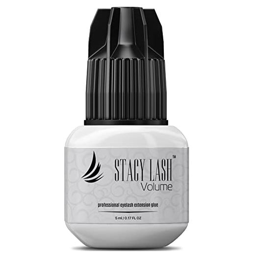 Volume Eyelash Extension Glue Stacy Lash 0.17 fl.oz/ 5 ml, 3 Sec Dry time, Retention 6 Weeks