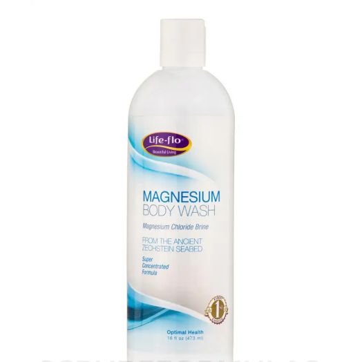 Life-flo Magnesium Body Wash, Peppermint & Rosemary - 16 fl. oz (473 ml)