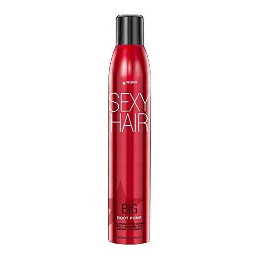 SexyHair Big Root Pump Volumizing Spray Mousse | Volume with Medium Hold | Up to 72 Hour Humidity Resistance