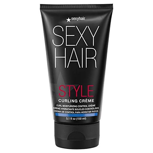 SexyHair Style Curling Crème Curl Moisturizing Control Crème, Light Control, Maintains Moisture and Combats Frizz