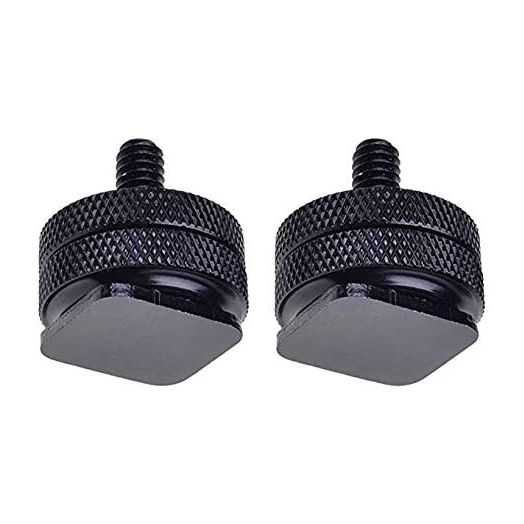 SLOW DOLPHIN 1/4 Inch Hot Shoe Mount Adapter Tripod Screw for DSLR Camera Rig(2 Packs)