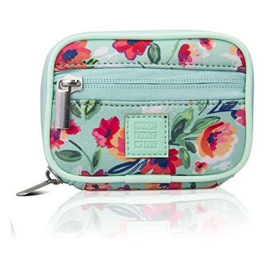 Made Easy Kit Pill Case - Weekly Medicine Organizer with Removable Seven-Day Vitamin & Supplement Box (Teal)