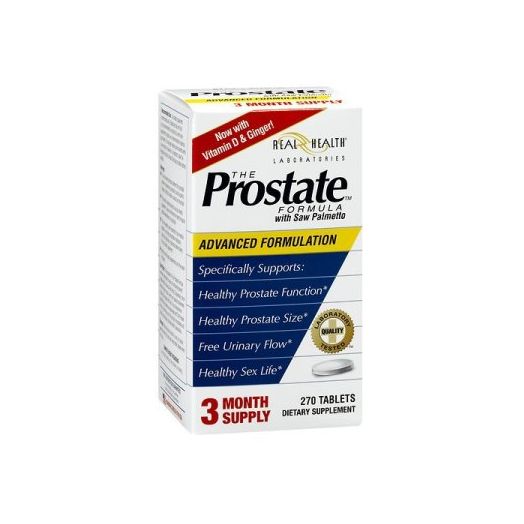 Real Health Laboratories Real Health The Prostate Formula with Saw Palmetto, 270 Tablets