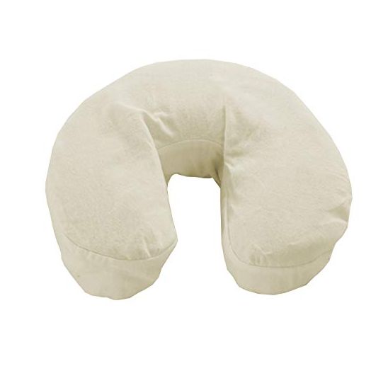 London LINENS Extra Thick 100% Cotton Flannel Massage Face Cradle Covers (Pack of 4)