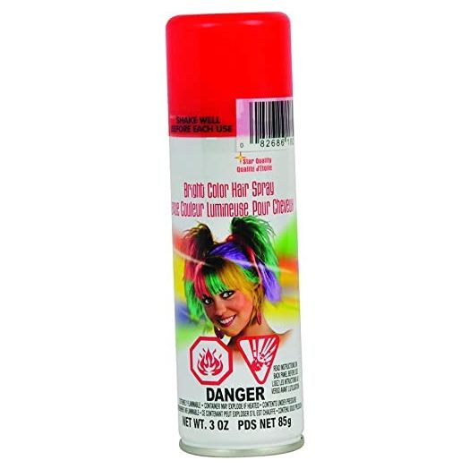 Rubie's Bright Color Hairspray, Red