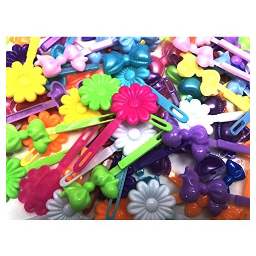 Crispy Collection Hair Accessories for Girls Assorted Hair Clips Selection Birthday Gifts for Girls (24 Pieces)