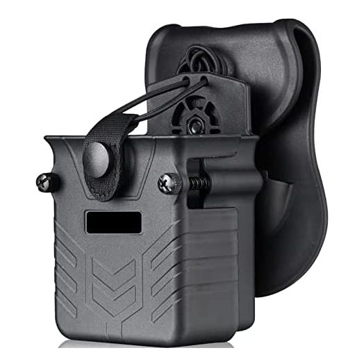 Tactical Scorpion Gear Polymer Walkie Talkie Radio Holder Holster for Motorola, Kenwood, Hytera