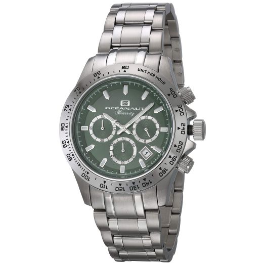 Oceanaut Men's OC6112 Biarritz Analog Display Analog Quartz Silver Watch