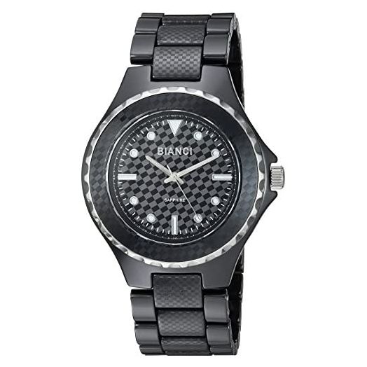 ROBERTO BIANCI WATCHES Women's Casaria Quartz Watch with Ceramic Strap, Black, 19 (Model: RB2790)