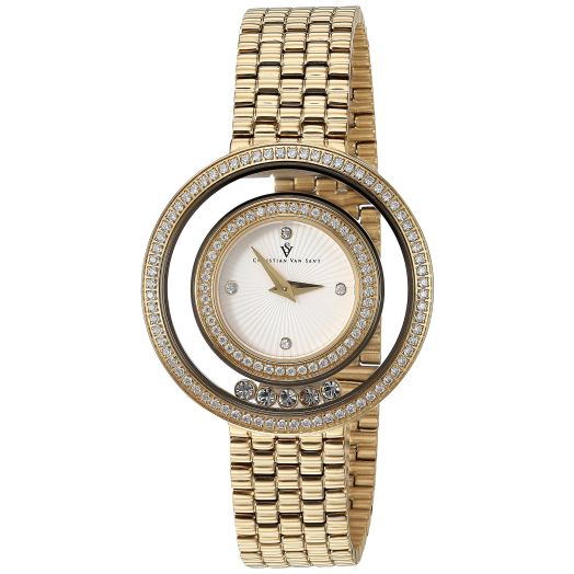 Women's CV4831 Gracieuse Analog Display Quartz Gold Watch
