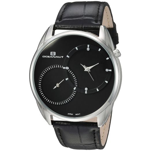 Oceanaut Men's OC3351 Sentinel Analog Display Quartz Black Watch