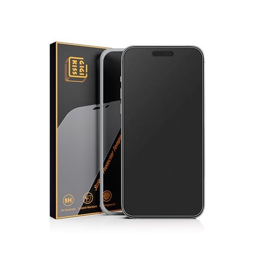 2 Pack Matte Screen Protector for iPhone 15 Pro Max [6.7 Inch], Anti-Fingerprint & Anti-Glare Screen Protector Tempered Glass Easy Installation