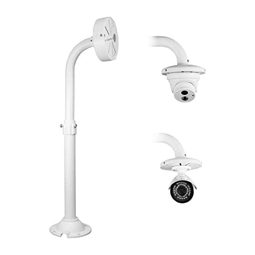 compcctv Security Camera Mount Bracket, Dome Camera Mount Universal Camera Wall Mounting Bracket/IP Camera for CCTV Security Camera, L Type (16-25 inch)