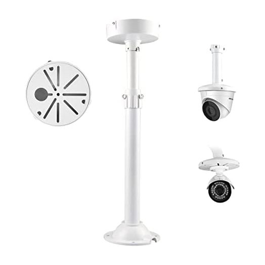 compcctv Security Camera Mount Bracket, Dome Camera Mount Universal Camera Wall Mounting Bracket/IP Camera for CCTV Security Camera, I Type (16-25 inch)