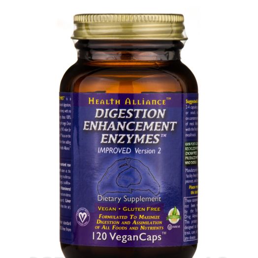 HealthForce SuperFoods Digestion Enhancement Enzymes - 120 VeganCaps