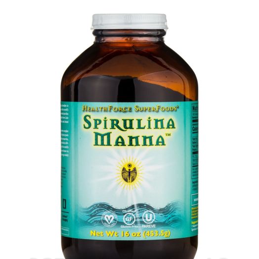 HealthForce SuperFoods Spirulina Manna Powder - 16 oz (453.5 Grams)