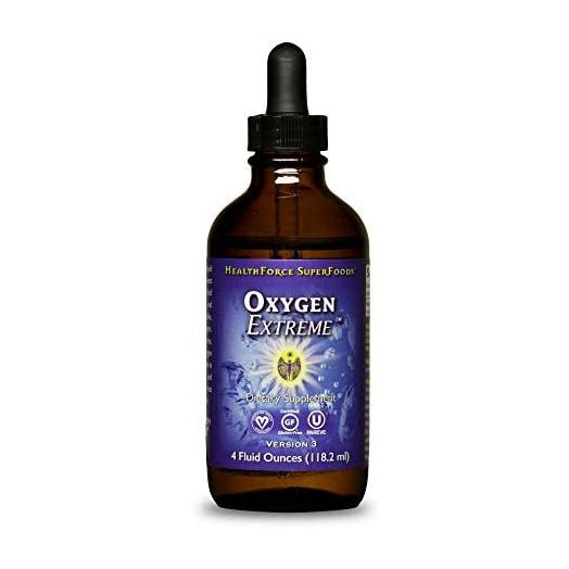 HealthForce SuperFoods Oxygen Extreme Liquid, 4 fl oz, pH Neutral Oxygen Supplement