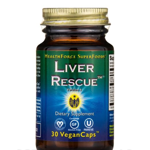 HealthForce SuperFoods Liver Rescue - 30 VeganCaps