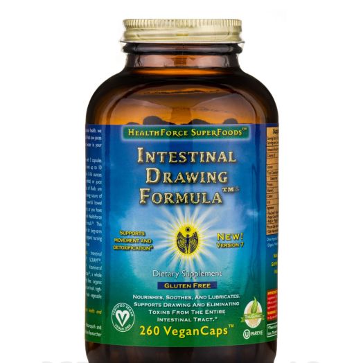 HealthForce SuperFoods Intestinal Drawing Formula - 260 VeganCaps