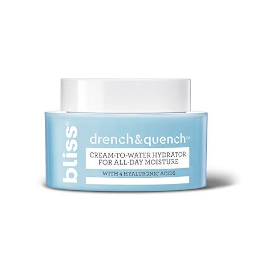Bliss Hyaluronic Acid Moisturizer for Face | Cream-To-Water Hydrator for All-Day Moisture | Clean | Paraben Free | Cruelty-Free | Vegan