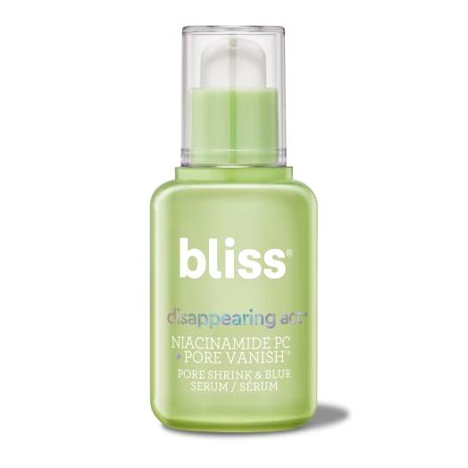 Bliss Disappearing Act Niacinamide PC Serum | Pore Vanish™ Complex | Shrinks & Blurs Pores | Clean | Cruelty Free | Vegan | 1 oz