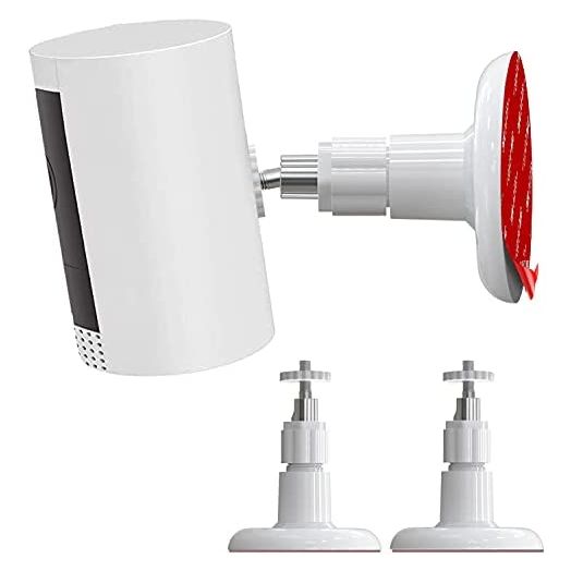 2 Pack AOZTSUN Wall Mount Compatible with Ring Stick Up Cam Wired/Battery and Ring Indoor Cam HD Security Camera,360 Degree Adjustable Mounting Bracket