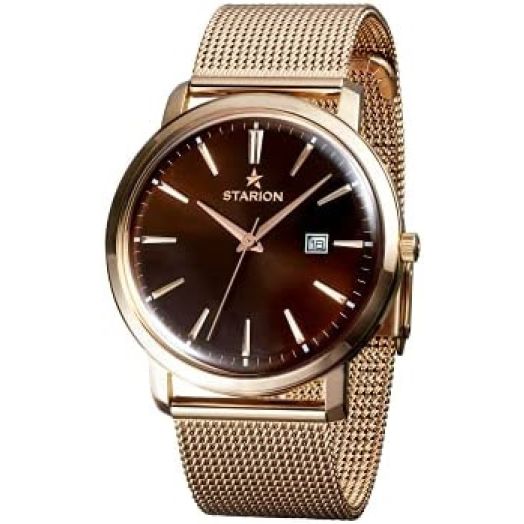 Starion Watches - Remington Watch for Men and Women - Japanese Movements with Date - Retro Watch - Water Resistant Watch - Stainless Steel Case